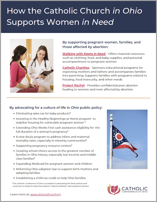 Women in Need flyer